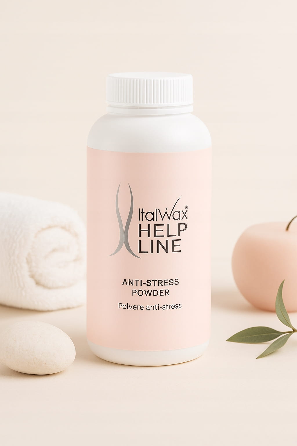 ItalWax Help Line Anti-Stress Powder Talk - Enyhíti a bőrirritációt szőrtelenítés után - 90gr