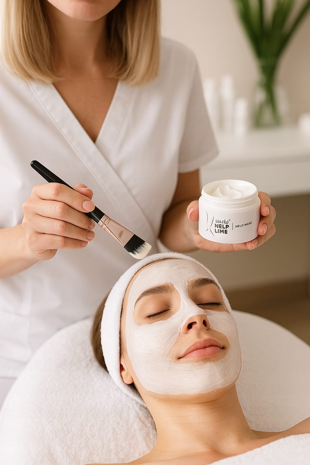 ItalWax Help Line Mask - Regeneráló és nyugtató arcmaszk szőrtelenítés után - 250gr