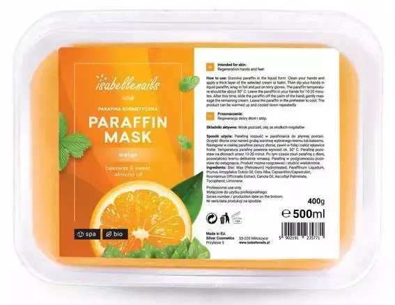 Kozmetikai Ápoló Paraffin Narancs - 500ml