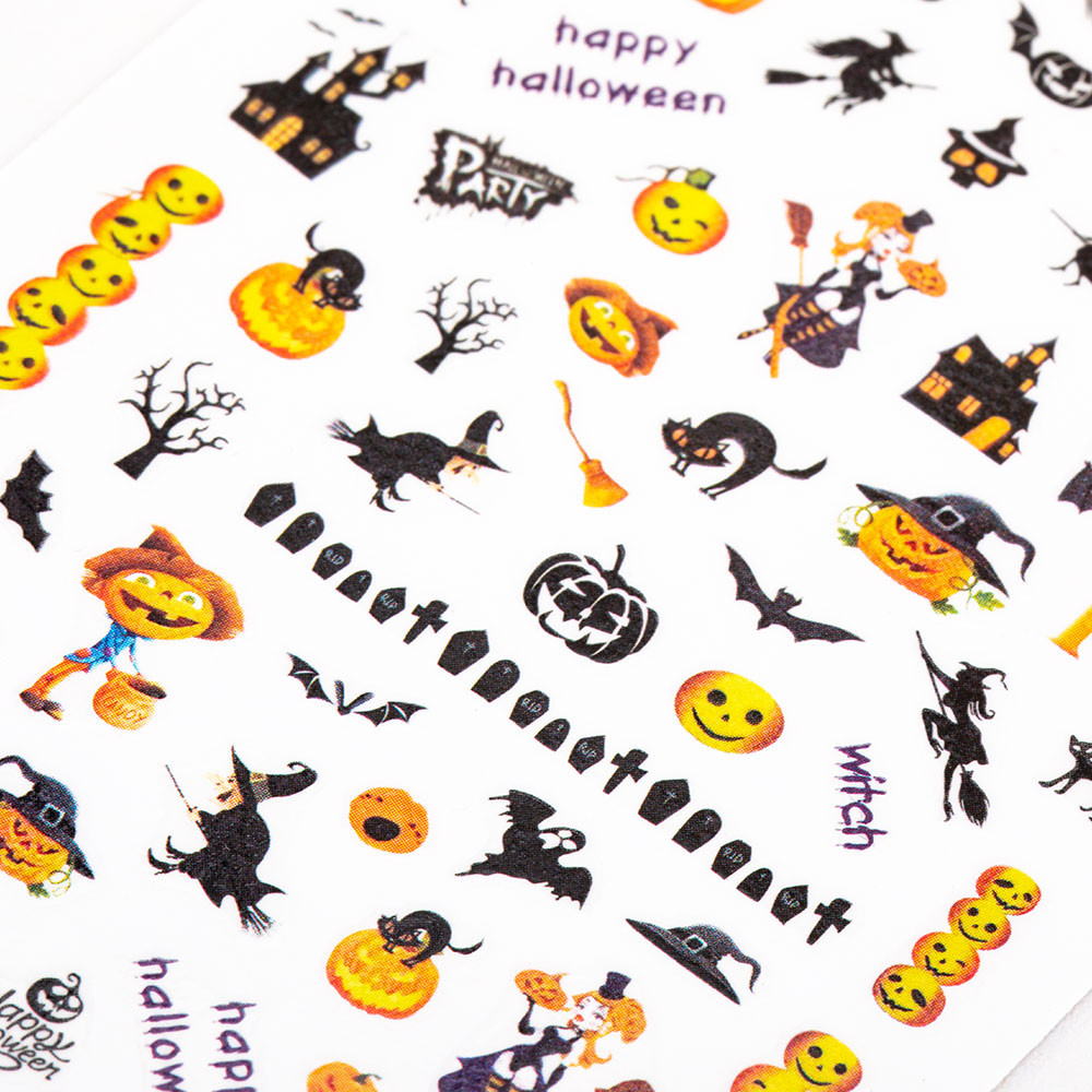 Öntapadós Halloween-i Körömmatrica - R226