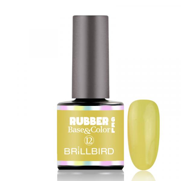 Rubber Base Mani Gel 12 - 8ml - Színes Alapozózselé