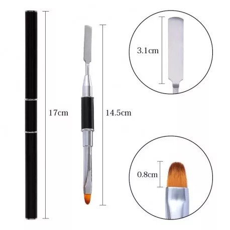 SunOne Zselés ecset keverő spatulával 1 1