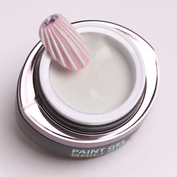 Contour Paint Gel 1 - #White - 5ml TF - Brill Cosmetix Debrecen